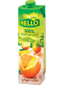 Hello pomaranč 100% 1L