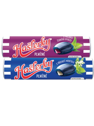 Hašlerky plnené 50g