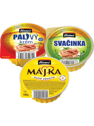 Pálivý krém, Májka, Svačinka Hamé 120g