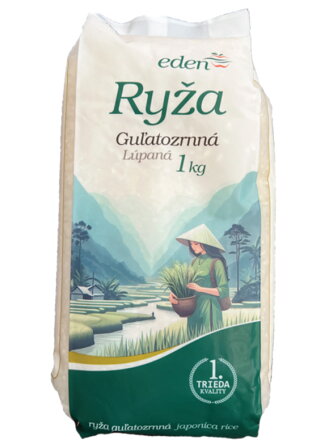 Ryža guľatozrnná 1kg