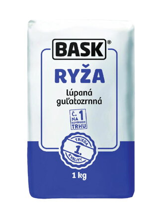 Ryža guľatozrnná BASK 1kg